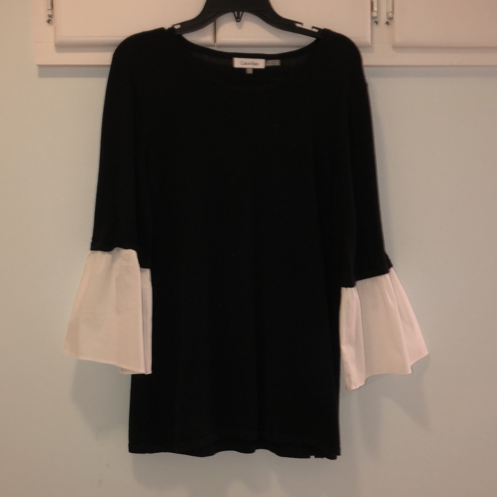 Calvin Klein sweater with flared cuffs
